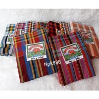 ราคา ผ้าขาวม้า ผ้าฝ้าย ตราช้างแดง เนื้อนิ่ม ขนาดใหญ่พิเศษ 90x200 ซม. ของไทย (4413077400)