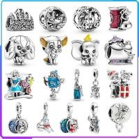 ราคา เครื่องประดับ สร้อยคอ สร้อยข้อมือ ชุบเงิน จี้อลิซ ดัมโบ้ เหมาะกับของขวัญ แฟชั่นสําหรับผู้หญิง DIY (22960603659)