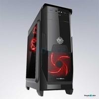 ราคา ATX Case (NP) Tsunami CA-V1 Gaming (Black-Red) (1962921920)