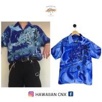 ราคา เสื้อเชิ้ตฮาวายลายมังกร OVP แบรนด์ RVD RIVALDI (19980560776)