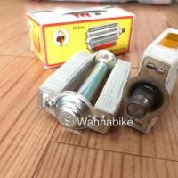 ราคา บันไดจักรยาน มีลูกปืน สีขาว จักรยานโบราณ (3344729148)