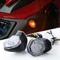 ราคา 2x ไฟเลี้ยวจักรยานสีอำพัน1LED สำหรับรถจักรยานยนต์แบบสากล (45762163307)