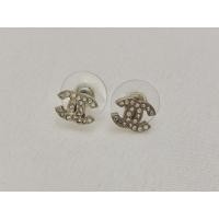 ราคา มือสองของแท้ ต่างหูชาแนล Used Chanel earrings 1 cm (12049848000)