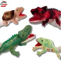 ราคา พินอู ตุ๊กตาหุ่นมือ,งูจิ้งจกตุ๊กตาสัตว์หุ่นมือ, ของเล่นเด็กการศึกษาจําลองกบจระเข้เล่าเรื่องหุ่นเด็กชายและเด็กหญิง (52262123219)