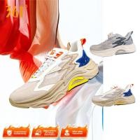 ราคา 361 องศา Beyond รองเท้าผ้าใบลําลองผู้ชาย Chunky Sole Platform Breathable ตาข่าย Retro อินเทรนด์แฟชั่นรองเท้าพ่อ (54504183537)