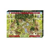 ราคา พร้อมส่ง-จิ๊กซอว์ Funky zoo Black Forest Habitatแบรนด์ Heye jigsaw puzzle 1000 ชิ้น (13343983872)