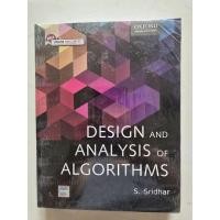 ราคา ออกแบบและANALYSIS OF ALGORITHMS (S.SRIDAR) หนังสือ OXFORD (55512022684)