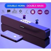ราคา ของแท้มีประกันจากศูนย์ - Sound Bar Bluetooth Speaker ลำโพงบลูทูธ เสียงดี กระหึ่ม sound bar Wireless Soundbar (2634044039)