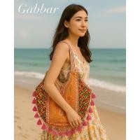 ราคา [พร้อมส่ง] กระเป๋าอินเดียลายปักสะพายไหล่ Indian Embroidered Tote Bag (25039920521)