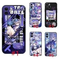 ราคา สําหรับ iPhone 16 16E 17 Air Pro 4 4S 5C 5 5S 6 6S 7 8 Plus SE SE4 XS Max TH1 สีดํานุ่มเคสโทรศัพท์ Honkai Star Rail Silver Wolf (51452490074)