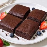 ราคา Keto Brownie 4 pcs. คีโตบราวนี่ 4 ชิ้น ไม่มีกลูเตน by Sweetless House Keto (25740076498)