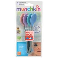 ราคา Munchkin : MNK42448 ชุดช้อนเด็ก White Hot Safety Spoons 4pk. (1641187387)