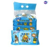 ราคา [เซท 2 แพค] JAXX B.Duck แจ๊กซ์ บีดักซ์ กระดาษทิชชู่เปียก ห่อ40แผ่น แพค6ห่อ (6740955130)