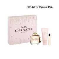 ราคา ( Set ) Coach New York Eau De Parfum 3Pcs / Gift Set for Women ป้ายไทย (46211756387)