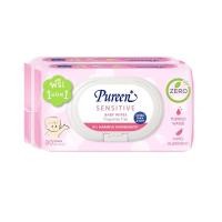 ราคา [สินค้าส่งด่วน] เพียวรีนผ้าเปียกเซนซิทีฟ 80แผ่น 1ฟรี1 PUREEN BABY WIPES SENSITIVE 80S 1FREE1 (45012417802)