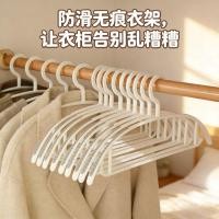 ราคา ไม้แขวนเสื้อแบบไม่ทําเครื่องหมายไม้แขวนเสื้อชุดป้องกันในครัวเรือนกันลื่นป้องกันไหล่มุมหอพักไม้แขวนเสื้อนักเรียนตู้เสื้อผ้าเสื้อผ้าสนับสน (51959970301)