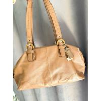 ราคา vintage coach soho 2way shoulder brown bag (45807839223)