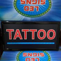 ราคา ป้ายไฟ*TATTOO* ป้ายไฟLED ป้ายไฟร้าน ป้ายไฟตกแต่งร้าน ป้ายไฟวิ่ง ป้ายไฟตัวอักษร ป้ายไฟสำเร็จรูป (21489540047)