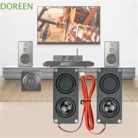 ราคา DOREEN สเตอริโอวูฟเฟอร์ลําโพงสี่เหลี่ยมแบบพกพา LED ลําโพงทีวี 2 ชิ้น PH4P ลําโพงคอมพิวเตอร์ ลําโพงฮอร์น (50009985463)