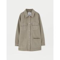 ราคา PULL&BEAR DENIM WORKER JACKET (23153541322)