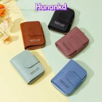 ราคา Hunan กระเป๋าสตางค์ผู้หญิงเกาหลี Tri Fold Card Bag กระเป๋า PU ปักลายรัก กระเป๋าสตางค์ใบสั้น (29613547503)