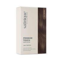 ราคา ซาทินิค แฮร์ คัลเลอร์ พรีเมียม ทัช - สีไลท์ บราวน์ (สีน้ำตาลประกายทอง 4LB) (5369603093)
