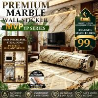 ราคา DIY Wall Decor.Modern 3 .วอลเปเปอร์หินอ่อน Sticker.40cm*3m.กระดาษติดผนังเซรามิก Tbal.-สติกเกอร์ติดผนังกันน้ําแบบมีกาวในตัว (53561221176)
