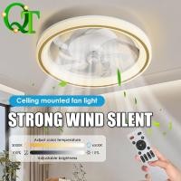 ราคา LED Ceiling Lamp พัดลมติดเพดาน LED ควบคุมด้วยรีโมทอัจฉริยะ ปรับแสงได้ ประหยัดไฟ สำหรับห้องนอน ห้องครัว (57257351650)