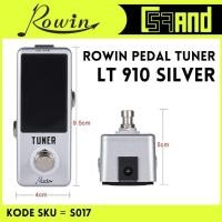 ราคา Rowin Tuner LT910 Pedal Effect LT-910 Chromatic Guitar Bass True ByPass Mini Pedal Chromatic (41605655535)