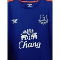 ราคา เสื้อยืดมือสอง เสื้อบอล เสื้อกีฬา UMBRO - EVERTON XXL อก 46 (11820903358)