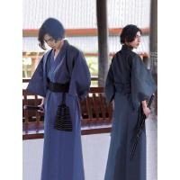 ราคา {Miallo] {Ready Stock} ชุดกิโมโนแบบดั้งเดิมของญี่ปุ่นชุดยูกาตะผู้ชายSamurai Robeเสื้อคลุมอาบน้ําชุดซาวน่าภาพเสื้อผ้าผ้าฝ้ายผ้าลินินBreathableสีเทาสีฟ้า (53512085390)