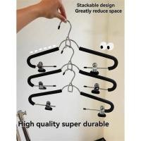 ราคา โฟมฟองน้ําแขวนเสื้อผ้าStackableประหยัดพื้นที่Anti Slipกางเกงเสื้อกระโปรงDrying Rack Organizer Homeซักรีด (46760284992)