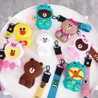 ราคา กระเป๋าซิลิโคนบราวน์ BT21 ใส่เหรียญ ใส่กุญแจ (1854915995)