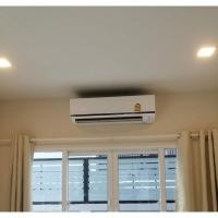 ราคา ติดแอร์ บริการติดตั้งเครื่องปรับอากาศติดผนัง ขนาด 9,000-24,000BTU แถมรางครอบท่อ,เบรคเกอร์สายไฟ,ขาแขวน เขตชลบุรี (12295036022)