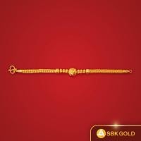 ราคา SBK Gold สร้อยข้อมือ คละลาย น้ำหนัก 1 สลึง ทองคำแท้ 96.5% เลือกลายได้ (ทองเยาวราช) (16866128371)