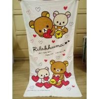 ราคา ผ้าเช็ดตัวผ้าฝ้าย Rilakkuma 60*120ซม (19089055003)