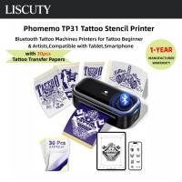 ราคา ทีพี31เครื่องพิมพ์ลายฉลุสักบลูทูธแบบพกพา,พร้อมกระดาษถ่ายโอน30ชิ้น,สําหรับสักเริ่มต้นและศิลปิน,เข้ากันได้กับแท็บเล็ตและสมาร์ทโฟน (54953230449)