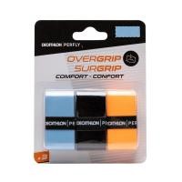 ราคา โอเวอร์กริปแบดมินตันรุ่น COMFORT X 3 (สีน้ำเงิน/ดำ/ส้ม) - ดำ,ฟ้า,ส้ม | BADMINTON COMFORT OVERGRIP X 3 BLUE BLACK ORANGE (22547630383)