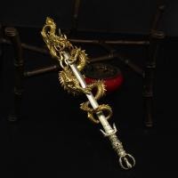 ราคา สร้อยคอจี้โบราณทองแดงขาว ดาบมังกร Kali Garuda Fudo Myo-o ชิ้นส่วนมือถือโบราณ (26527964472)