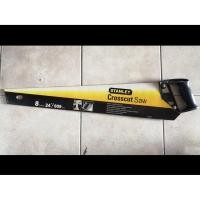 ราคา เลื่อยลันดา 24" ยี่ห้อ สแตนด์เลย์ STANDLEY (20-007)สีดำ (เกรด A) CROSSCUT SAW สินค้าคุณภาพ (ของแท้ 100%) by JHW (3546754863)