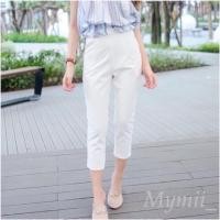 ราคา กางเกงสีขาวลงใหม่จ้า(ผ้าฮานาโกะ) size s เอว25-26 (4450135492)