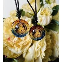 ราคา สร้อยคอเทพเจ้าแห่งความมั่งคั่งและโชค - หินลาพิส ลาซูลี (54706117705)