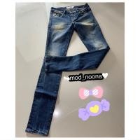 ราคา Saleใหม่มือ1 Brand CC-OO(Skinny)แท้100% กางเกงยีนส์ของผู้หญิง เอว26 สะโพก36ใหม่กริบซักเก็บ(Fจากช้อปเซ็นทรัล) (13027084054)