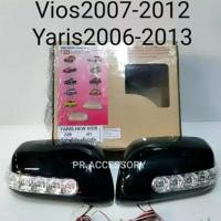 ราคา ครอบกระจกมองข้าง TOYOTA VIOS ปี 2007-2012 YARIS ปี 2006-2013 สีดำ (9154739597)