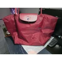 ราคา กระเป๋า Longchamp Le Pliage Club L ของแท้ [Long] [หูยาว] ไซส์ L สีแดง pomegranate มือ2 เหมือนใหม่ ผ่อนได้ spaylaterได้ (41008436829)