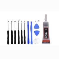 ราคา ชุดไขควงและอุปกรณ์แกะมือถือ mobile phone disassembly tool 12-piece iPhone series screwdriver กาว 15 ml (19342166571)
