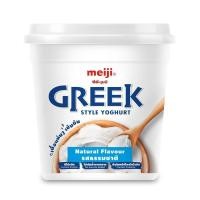 ราคา [สินค้าส่งด่วน] เมจิ กรีกโยเกิร์ต รสธรรมชาติ 1000 กรัม MEIJI YOGURT GREEK ORIGINAL 1000 G (45762041504)
