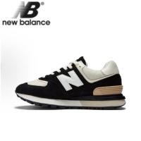 ราคา 【ของแท้ 100%】New Balance NB 574 Legacy Low cut Leisure City Commuting Running Shoes Black and White Brown (29943499729)
