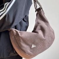 ราคา Adidas ผู้ชายผู้หญิงสไตล์เดียวกัน Corduroy ไหล่ Messenger กระเป๋า KE6635KE6636JZ4417JM7155JM7156 (57360308256)