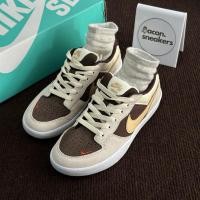 ราคา (ของแท้ 100%) Nike Force 58 SB “Sesame Baroque Brown” (24622426234)